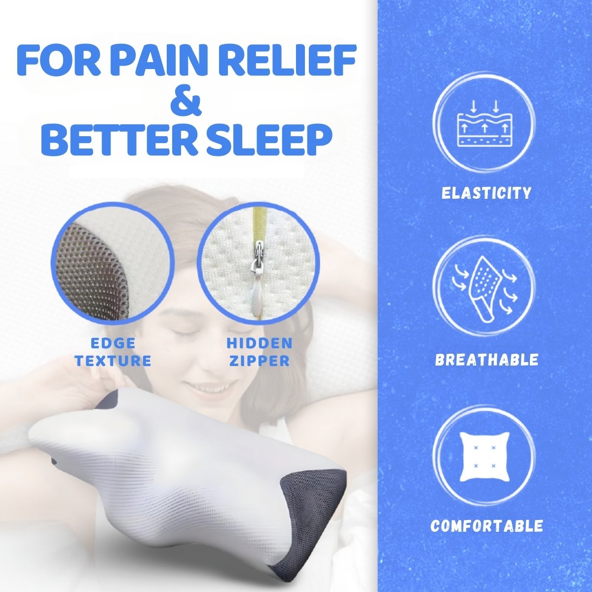 Belvoro™ | Premium Contour Relief Pillow