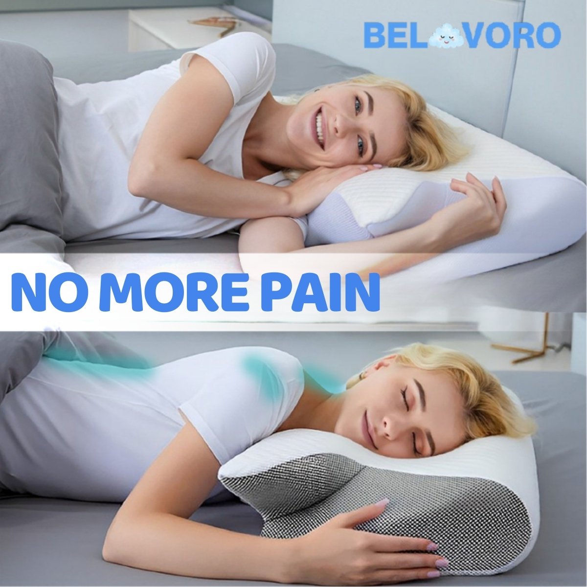 Belvoro™ | Premium Contour Relief Pillow